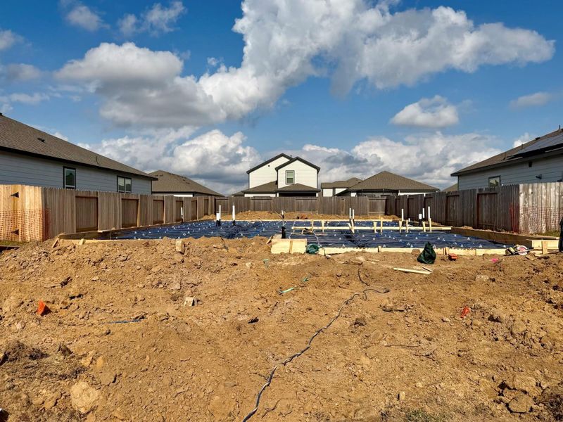 Site preparation for new homesites in Granger Pines, Conroe (Image 4). Site preparation for new homesites in Granger Pines, Conroe (Image 4).