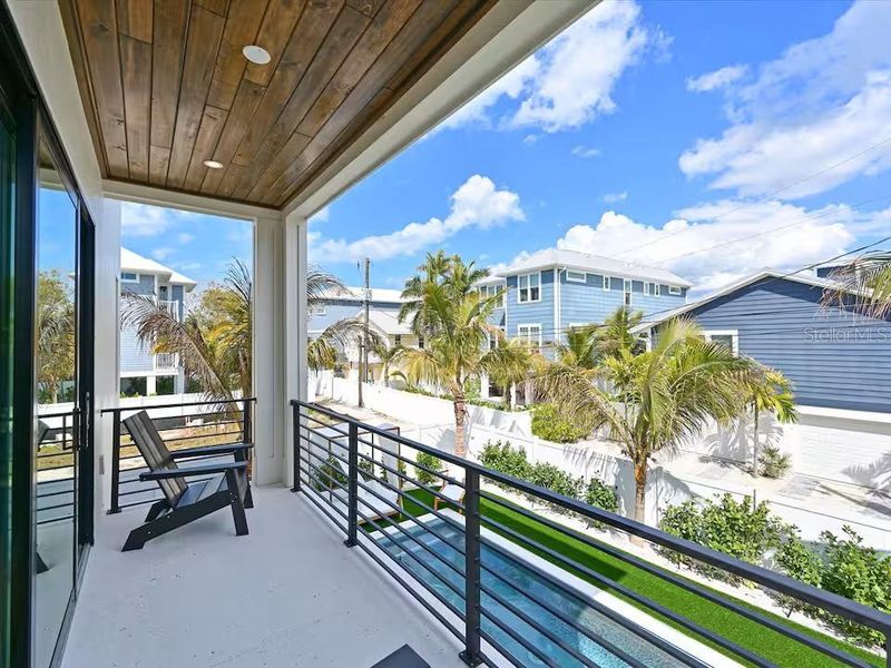 Exterior details and patio area of a home in , Bradenton Beach (Image 31).