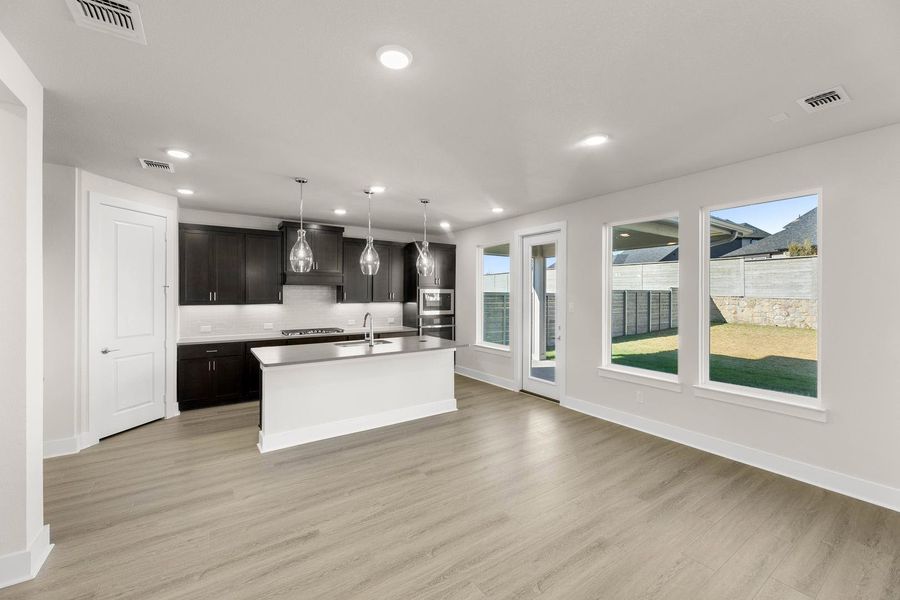 Furnished interior view inside a new home in Treeline, Justin (Image 7).