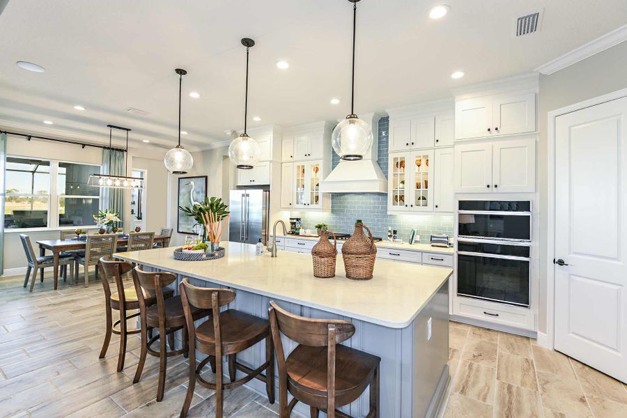 Furnished interior view inside a new home in Windward, Lakewood Ranch (Image 15).