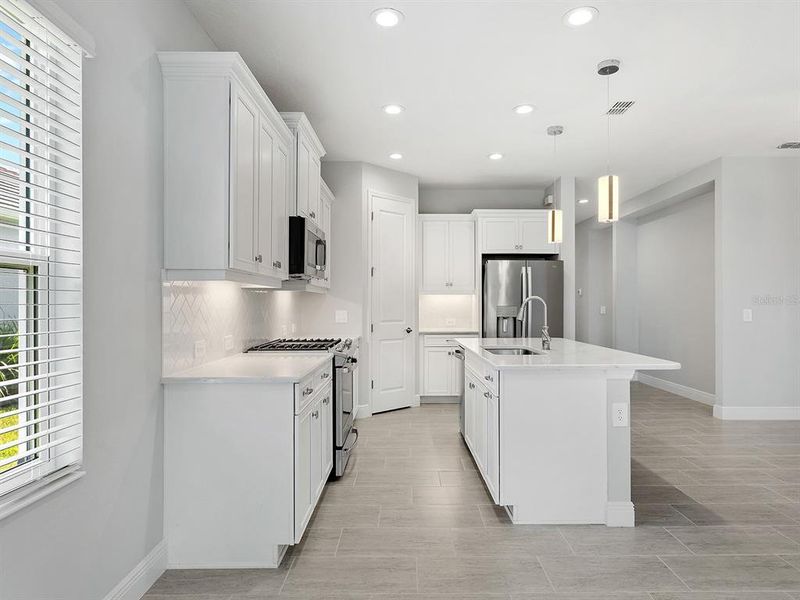 Furnished interior view inside a new home in , Venice (Image 15).