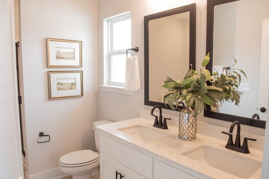 Furnished interior view inside a new home in Parkland Place, Pace (Image 14).