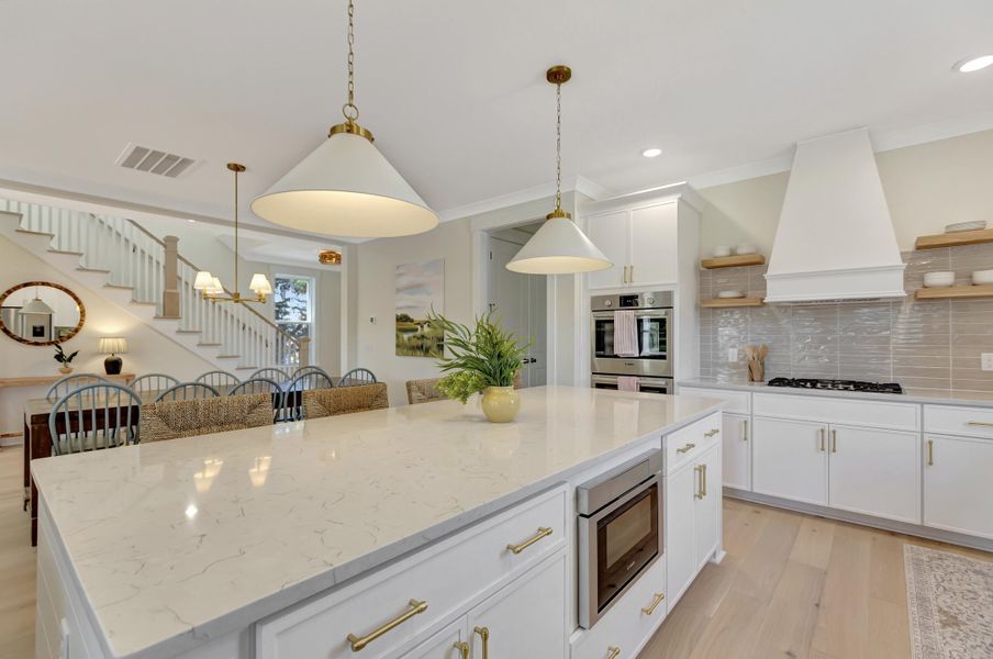 Furnished interior view inside a new home in , Isle Of Palms (Image 10). Furnished interior view inside a new home in , Isle Of Palms (Image 10).