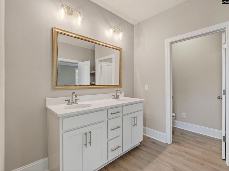 Furnished interior view inside a new home in Collins Cove, Chapin (Image 12).