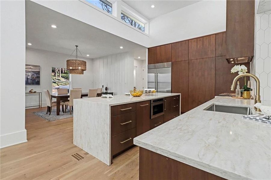 Furnished interior view inside a new home in , Atlanta (Image 12). Furnished interior view inside a new home in , Atlanta (Image 12).