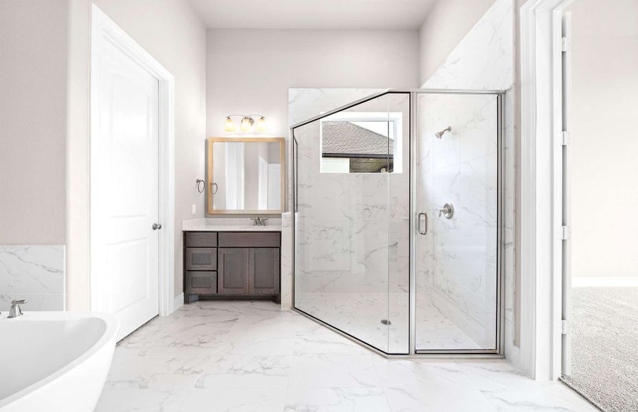 Furnished interior view inside a new home in Audubon 60′, Magnolia (Image 13).