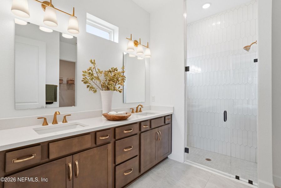 Furnished interior view inside a new home in , St. Augustine (Image 13).