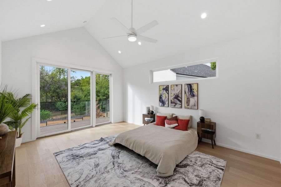 Furnished interior view inside a new home in , Austin (Image 17).