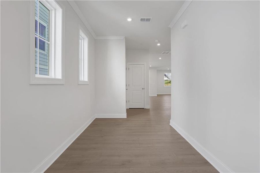 Spacious, unfurnished interior of a new home in Poppy at GreenHouse, Marietta (Image 14).