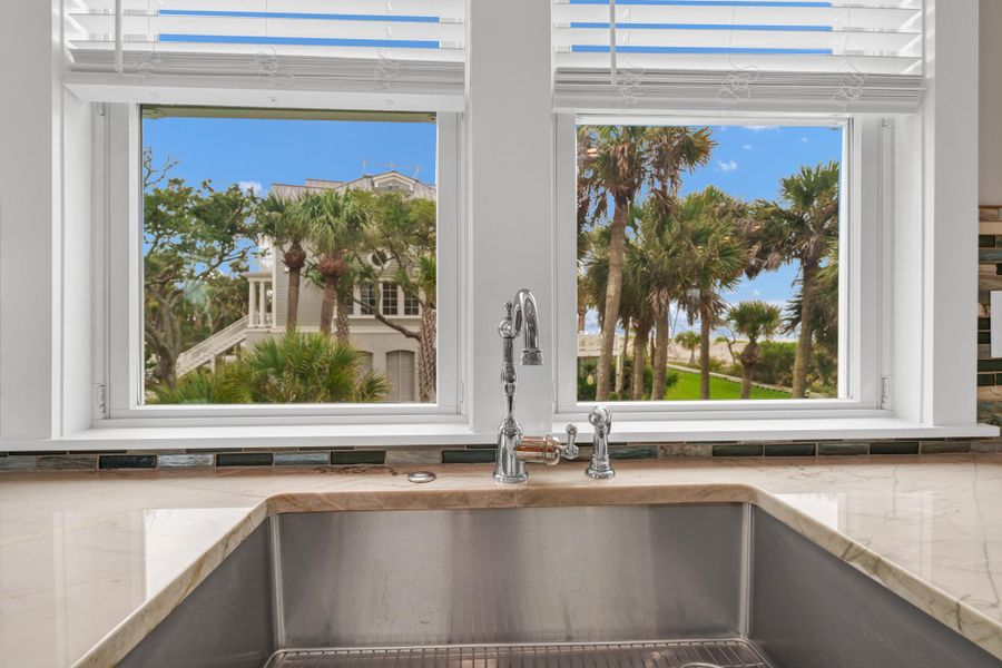Close-up of interior finishes inside a home in , Edisto Island (Image 21).