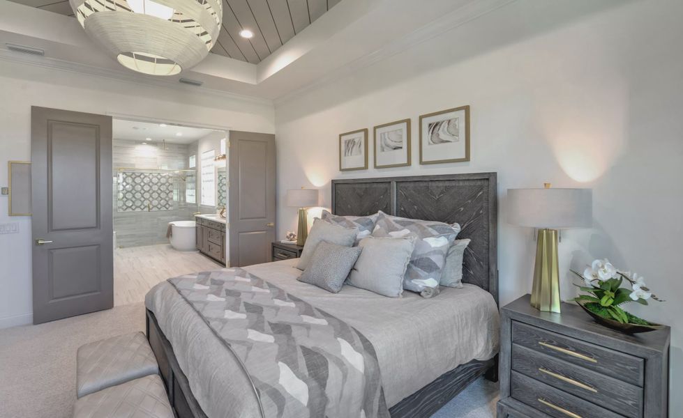 Furnished interior view inside a new home in Oakmont, Gainesville (Image 22).