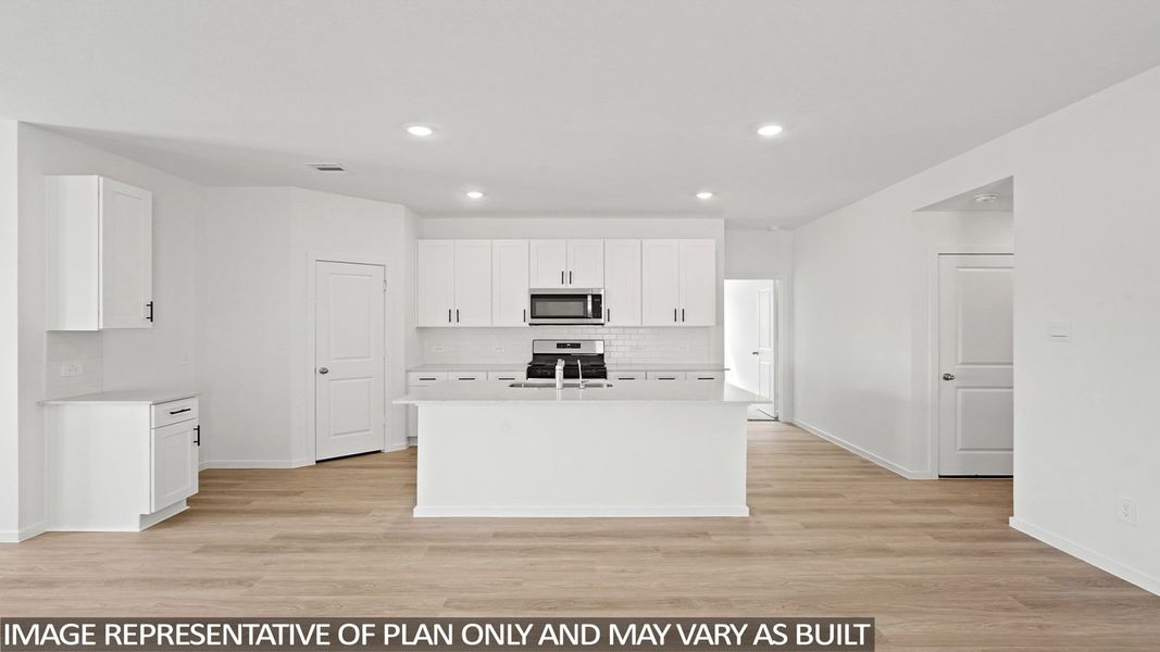 Furnished interior view inside a new home in Grand Pines, Magnolia (Image 3).