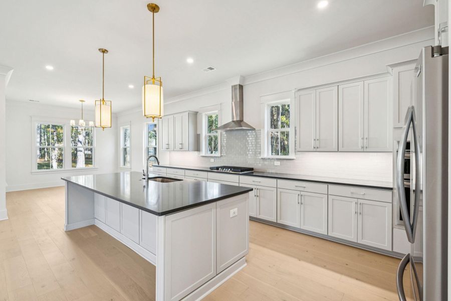 Furnished interior view inside a new home in , Awendaw (Image 13).
