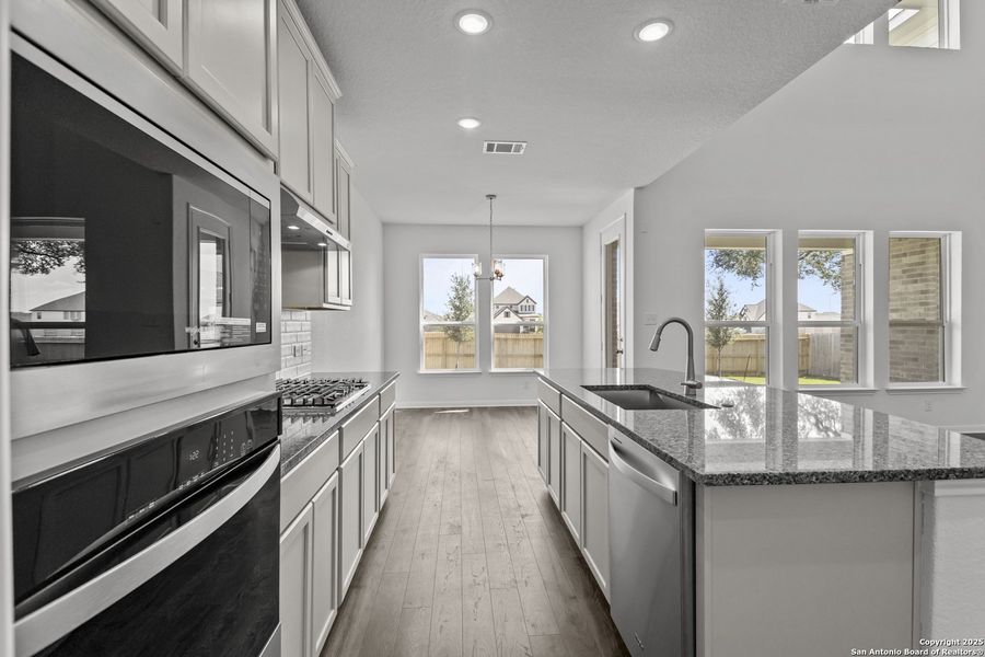 Furnished interior view inside a new home in Stillwater Ranch, San Antonio (Image 11). Furnished interior view inside a new home in Stillwater Ranch, San Antonio (Image 11).