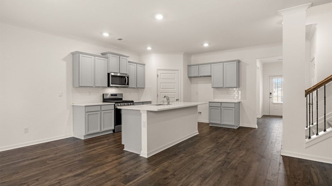 Furnished interior view inside a new home in Independence, Loganville (Image 6).