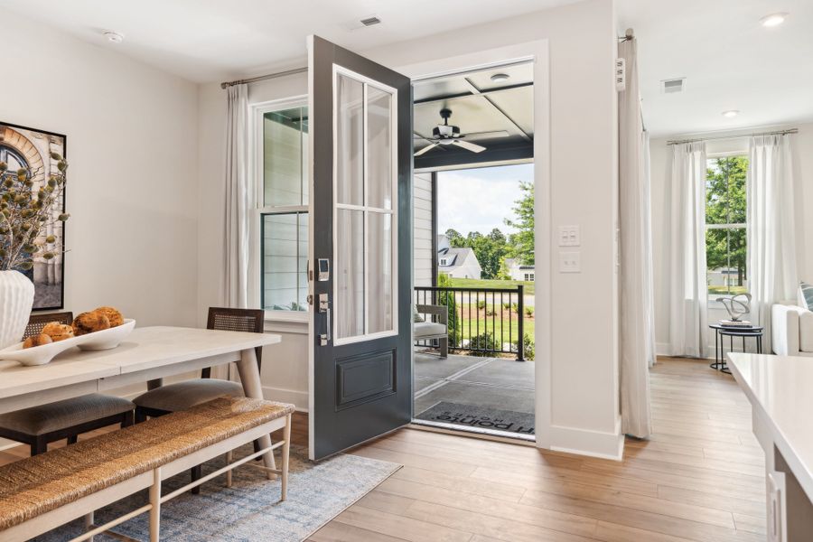 Representative furnished interior of a home built from the Boyd by Tri Pointe Homes in Seven Oaks, Belmont (Image 9).