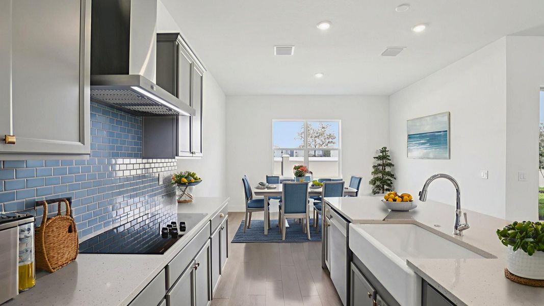 The Kitchen and Dining Room