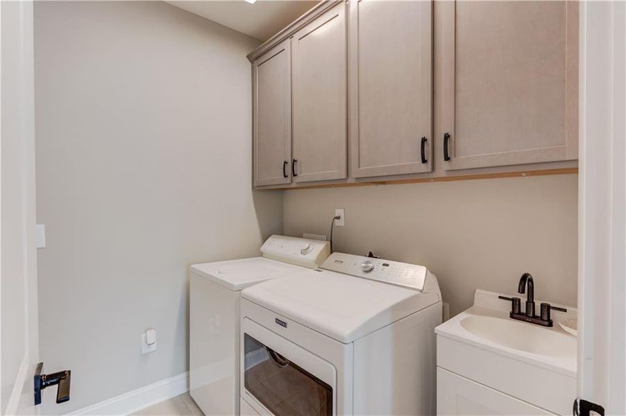 Furnished interior view inside a new home in , Dacula (Image 10).