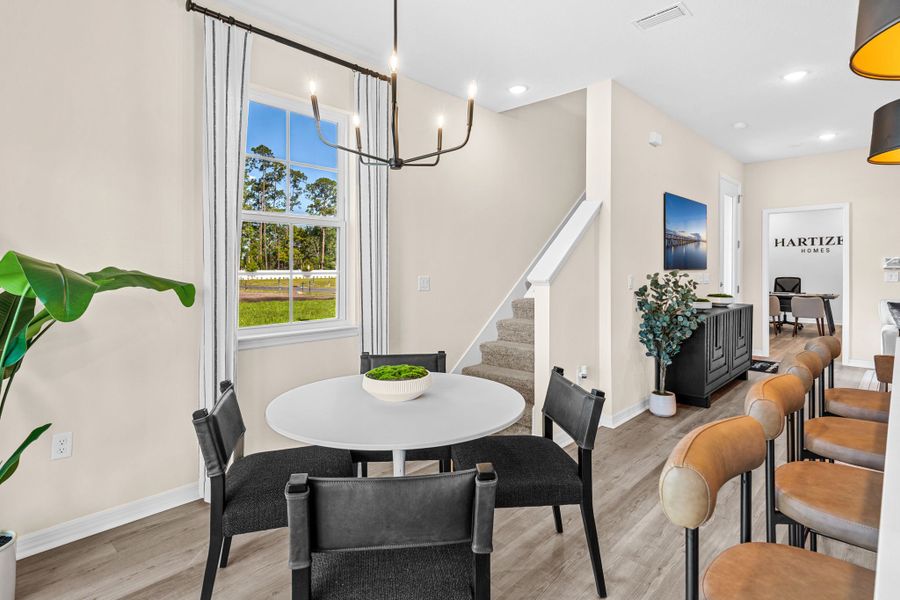 Furnished interior view inside a new home in Shenandoah Reserve, Orlando (Image 34).