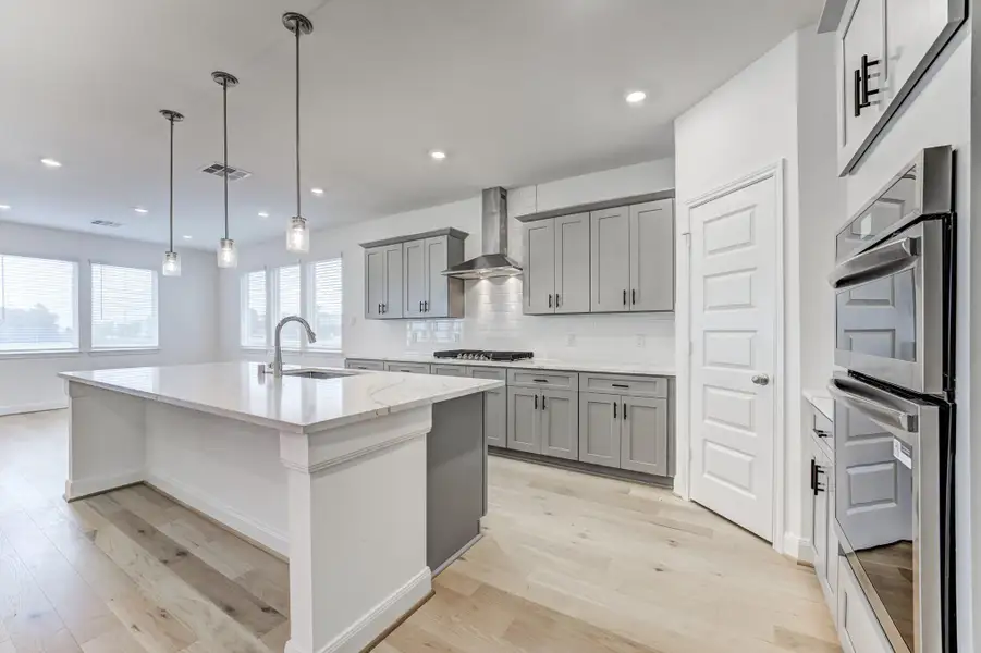 Furnished interior view inside a new home in Townsen Landing, Humble (Image 13).