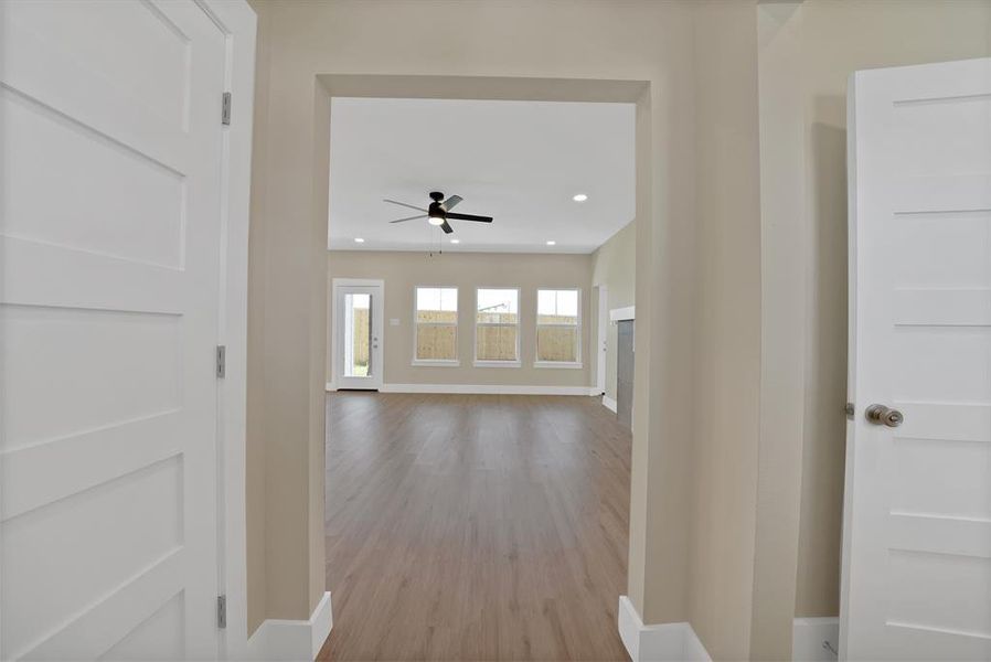 Spacious, unfurnished interior of a new home in , The Colony (Image 16).