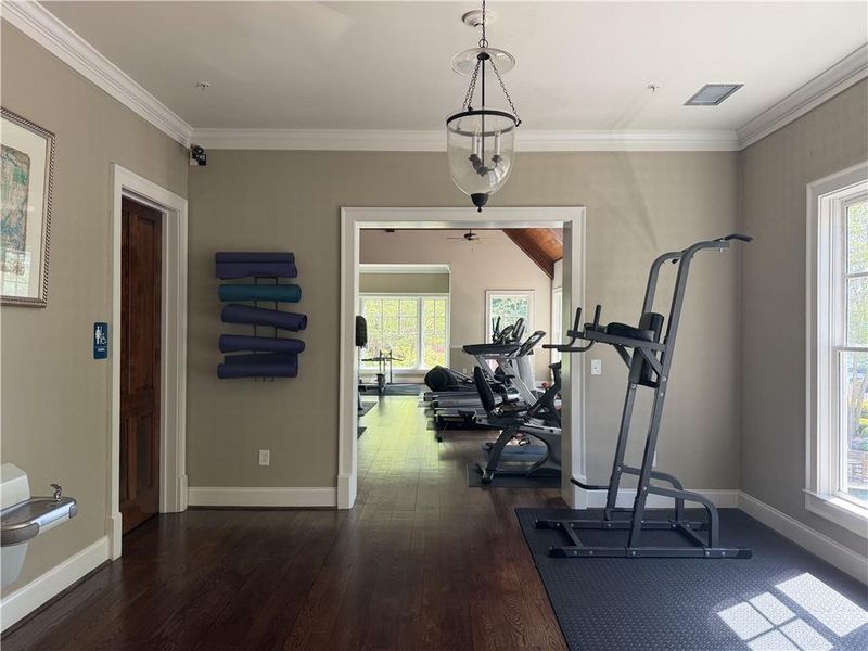 Furnished interior view inside a new home in , Gainesville (Image 13).