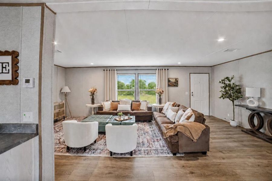 Furnished interior view inside a new home in , Poolville (Image 5).