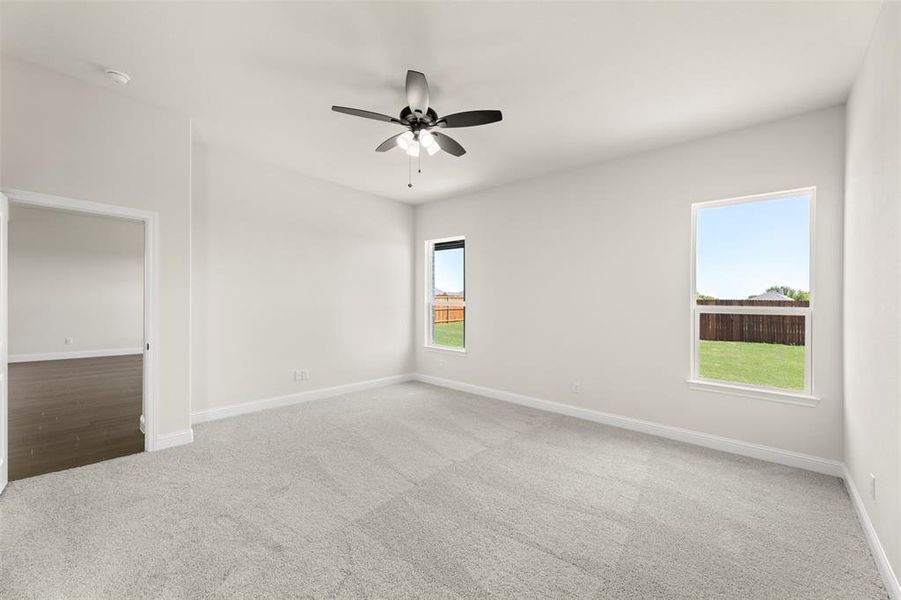 Spacious, unfurnished interior of a new home in Lovers Landing, Forney (Image 21). Spacious, unfurnished interior of a new home in Lovers Landing, Forney (Image 21).