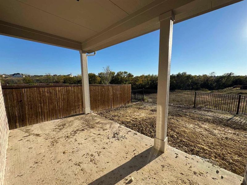 Covered Patio Construction Progress Covered Patio Construction Progress