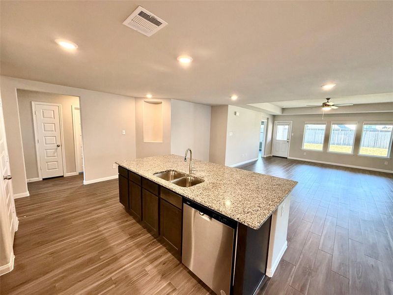 Furnished interior view inside a new home in Charleston Heights, Rosharon (Image 6).