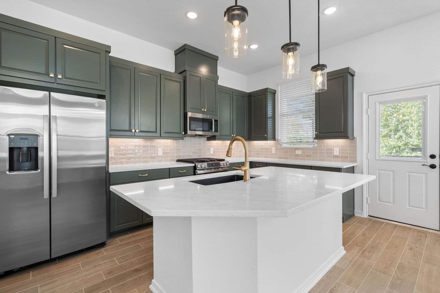 Furnished interior view inside a new home in Woodforest, Montgomery (Image 6). Furnished interior view inside a new home in Woodforest, Montgomery (Image 6).