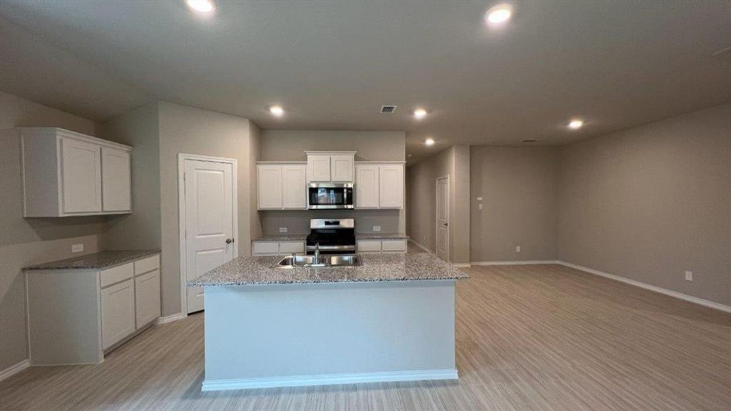 Furnished interior view inside a new home in Rosewood at Beltmill, Fort Worth (Image 6).