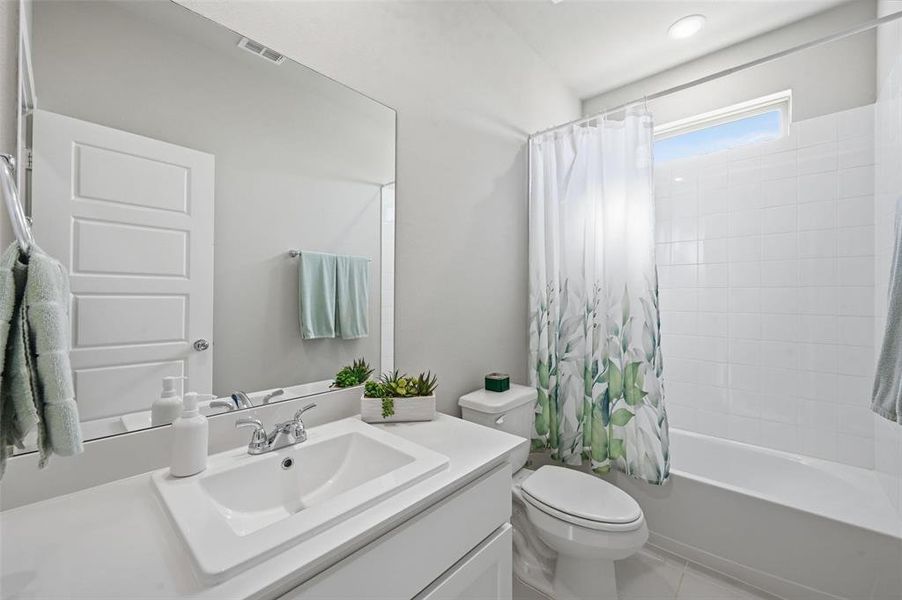 Furnished interior view inside a new home in Ventana, Fort Worth (Image 25). Furnished interior view inside a new home in Ventana, Fort Worth (Image 25).