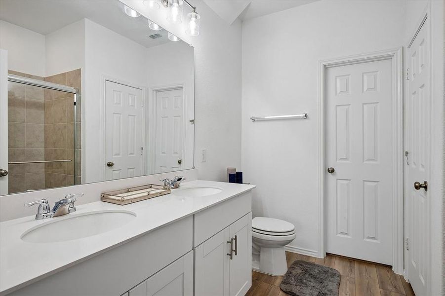 Furnished interior view inside a new home in Whitewing Trails, Princeton (Image 6).