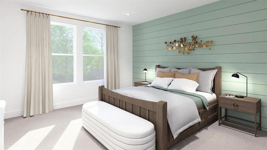 Furnished interior view inside a new home in Ridgeline Towns, McKinney (Image 6). Furnished interior view inside a new home in Ridgeline Towns, McKinney (Image 6).