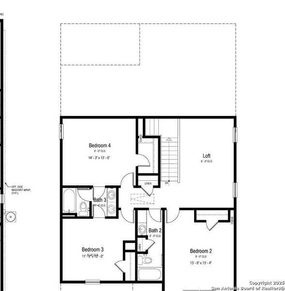 2D floor plan layout of this home in Weston Oaks, San Antonio, TX (Image 4). 2D floor plan layout of this home in Weston Oaks, San Antonio, TX (Image 4).