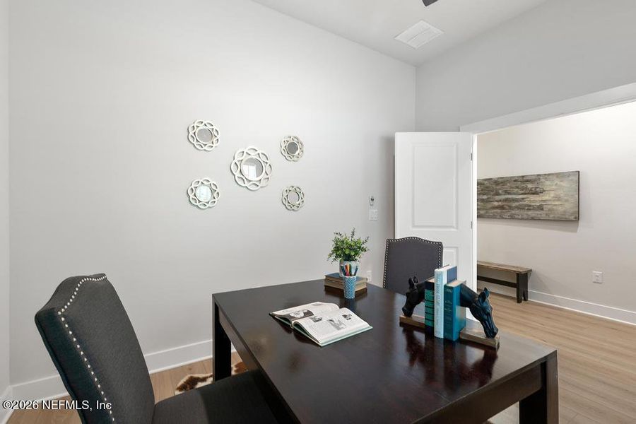 Furnished interior view inside a new home in , Jacksonville (Image 17).