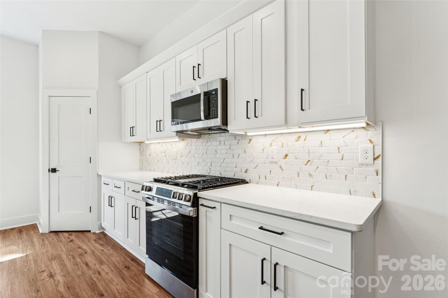 Furnished interior view inside a new home in , Charlotte (Image 8).