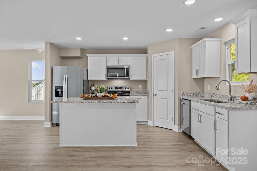 Furnished interior view inside a new home in , Albemarle (Image 18). Furnished interior view inside a new home in , Albemarle (Image 18).