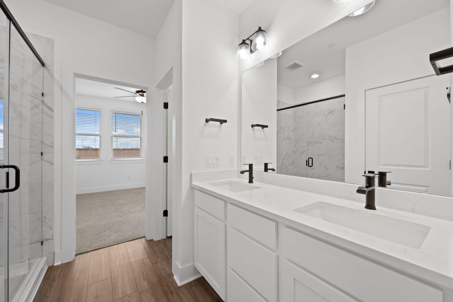 Furnished interior view inside a new home in , Round Rock (Image 10).