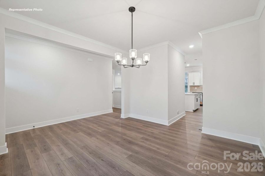 Spacious, unfurnished interior of a new home in Oak Grove Hill, Huntersville (Image 14).