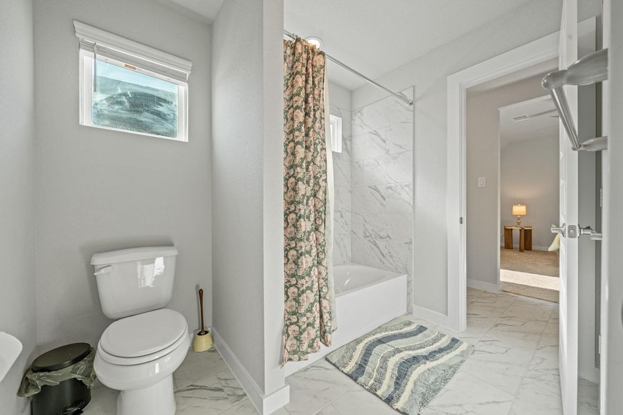 Furnished interior view inside a new home in Morton Creek Ranch, Katy (Image 14).