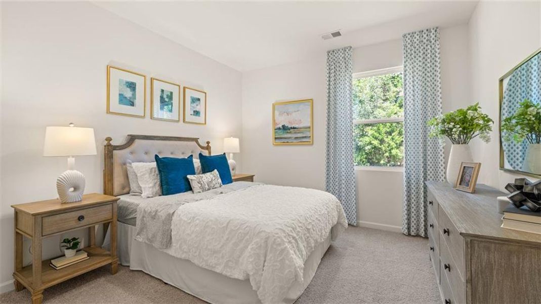 Furnished interior view inside a new home in Bridle Creek, Locust Grove (Image 29).