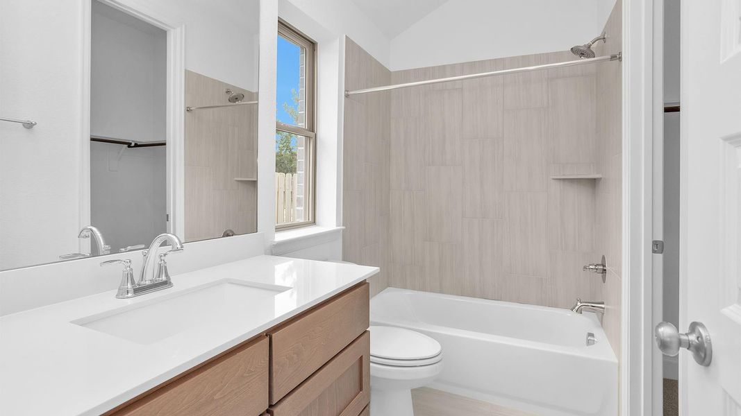 Furnished interior view inside a new home in COLTON, Todd Mission (Image 7).