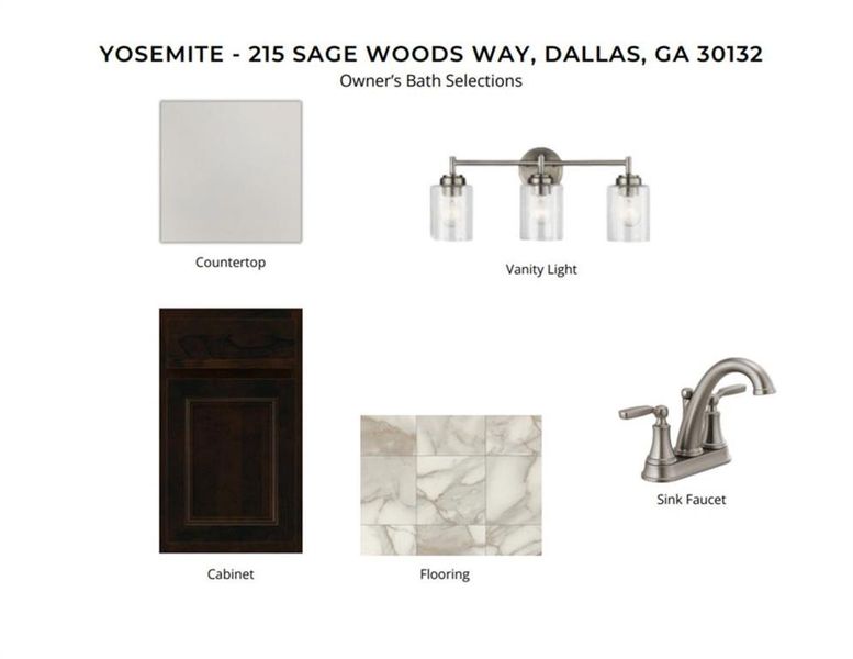 Sample of building materials used in homes in Sage Woods, Dallas (Image 5). Sample of building materials used in homes in Sage Woods, Dallas (Image 5).
