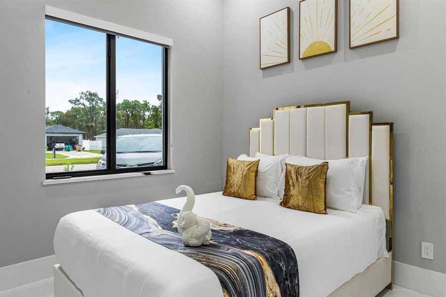 Furnished interior view inside a new home in , Cape Coral (Image 19).