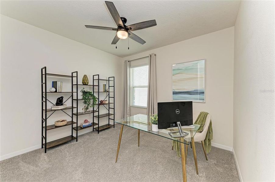 Furnished interior view inside a new home in Rye Crossing, Parrish (Image 33).