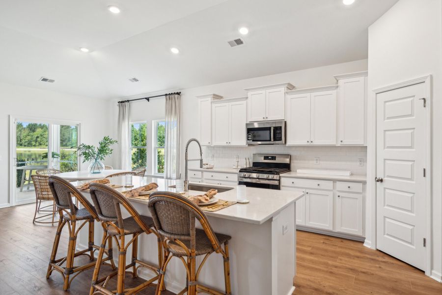 Furnished interior view inside a new home in , Summerville (Image 34). Furnished interior view inside a new home in , Summerville (Image 34).