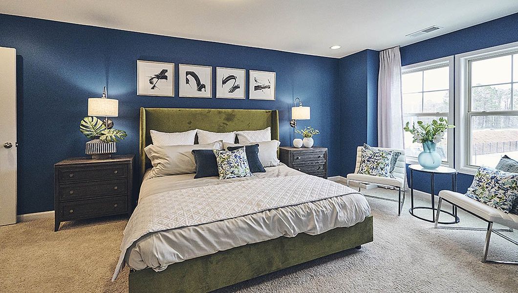 Furnished interior view inside a new home in The Grove at Glennview, Kernersville (Image 13).