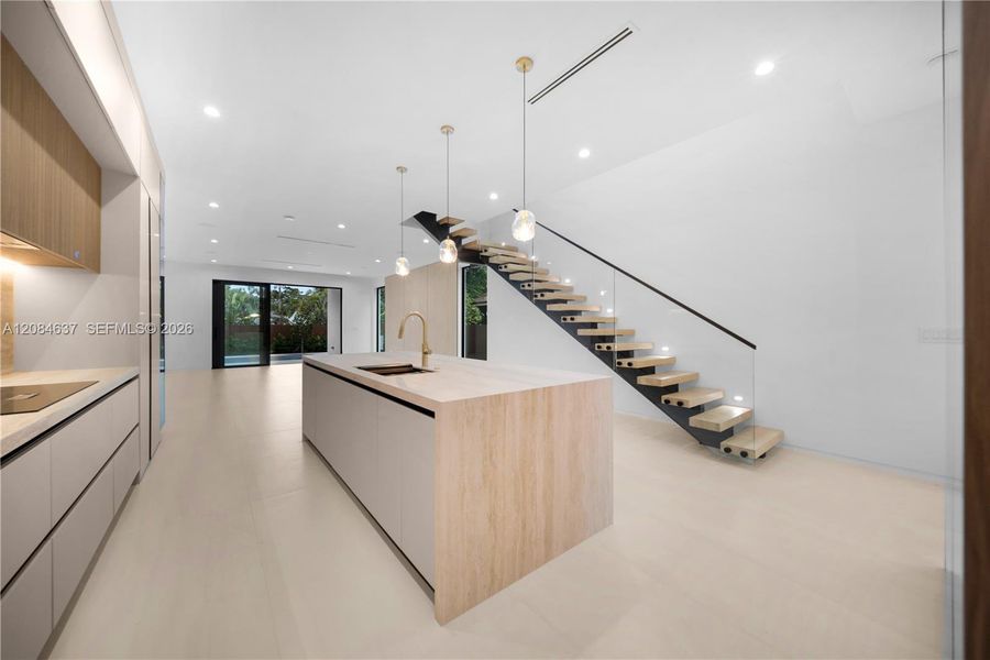 Furnished interior view inside a new home in , Fort Lauderdale (Image 4).